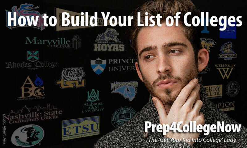 how to build your college list